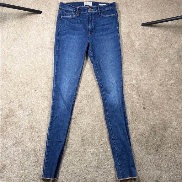Frame Denim Denim - Frame Denim Classic Blue Skinny Jeans